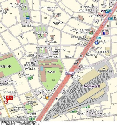 【地図】 | ワコーレ西馬込