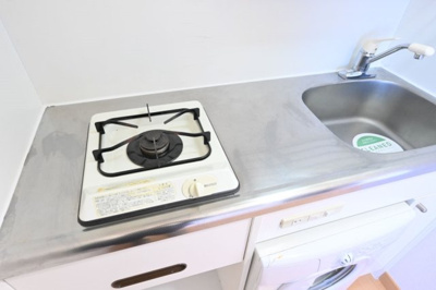 【キッチン】 | ダイホープラザ高田馬場Ⅱ | 1口ガスコンロ