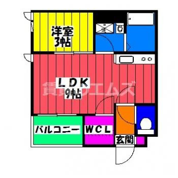 【間取り】 | ＲＥＧＡＬＥＳＴ ＨＡＫＡＴＡ | ＲＥＧＡＬＥＳＴ　ＨＡＫＡＴＡの間取り