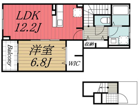 【間取り】 | サンビレッジ　壱番館