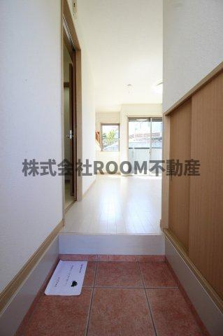 ラパン郡元の玄関|ゆったりとした玄関です