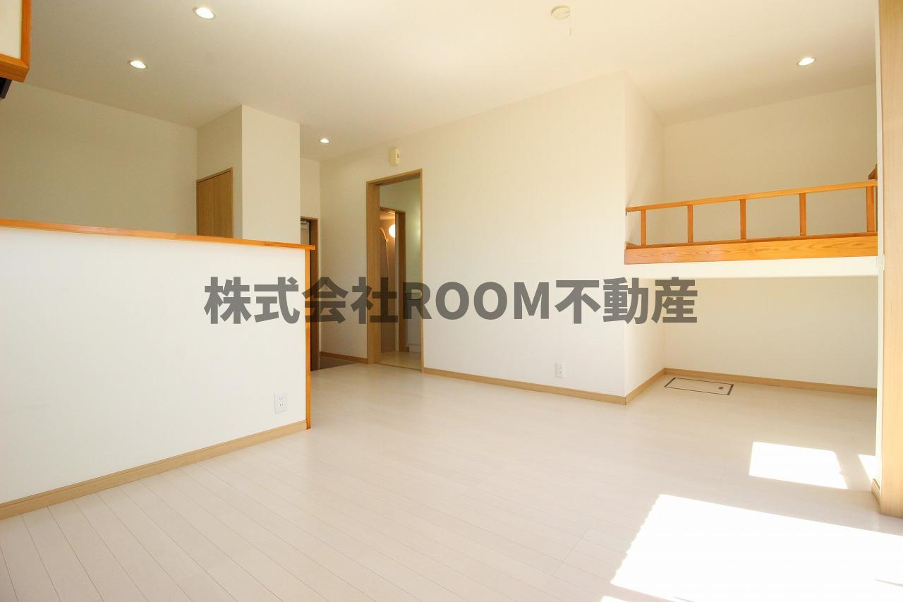 ラパン郡元の居間・リビング|ゆったり過ごせるリビングです