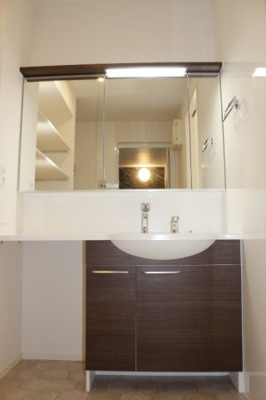 【洗面所】 | フルール・ド・クレマチス | シャンプードレッサー