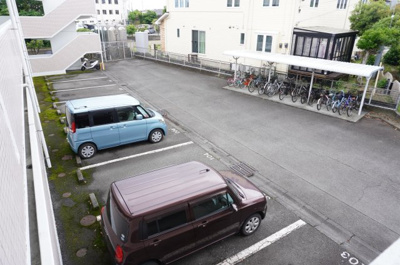 【その他共用部分】 | AMOURナメリ | 駐車場　駐輪場