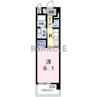 【間取り】 | シカタシャンブレットⅡ
