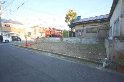 【前面道路含む現地写真】 | 戸ヶ崎3丁目売地1250万円　インフィニット