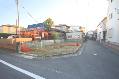 【前面道路含む現地写真】 | 戸ヶ崎3丁目売地1250万円　インフィニット