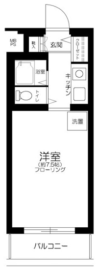 【間取り】 | ライオンズマンション江古田第３