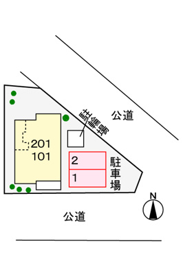 【駐車場】 | エレガンシア湘南