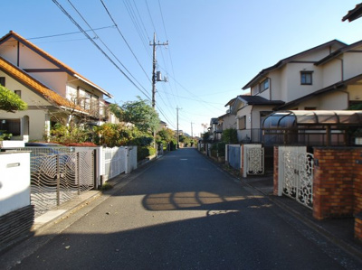 【前面道路含む現地写真】 | 所沢市松が丘中古戸建