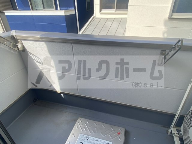 ステラウッド旭ケ丘のバルコニー