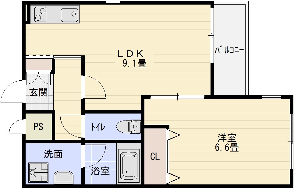 ステラウッド旭ケ丘の間取り|ステラウッド旭ケ丘（柏原市旭ケ丘・河内国分駅）