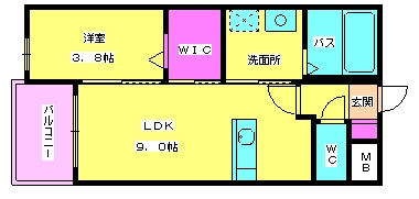 【間取り】 | モアプラス井尻インディヴィ