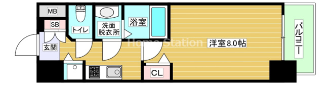 【間取り】 | ディクス福島レジデンス