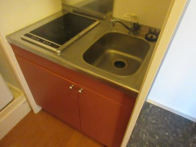 プレジール大宮のキッチン|ＩＨ2口キッチン