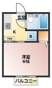 【間取り】 | シティハイム　本郷台B棟