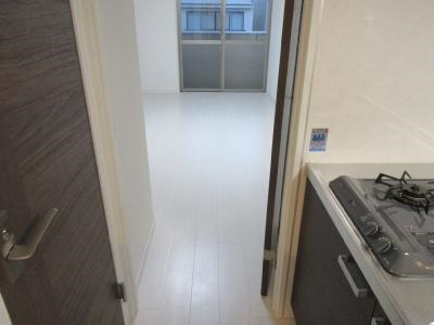 ASフラッティ葛野の展望|廊下から～