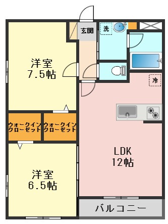 セインティアの間取り