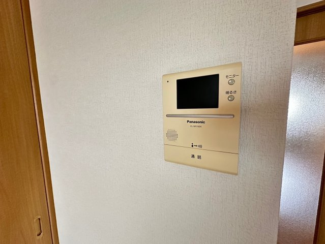 スカイハイツの設備|モニターインターホン付き