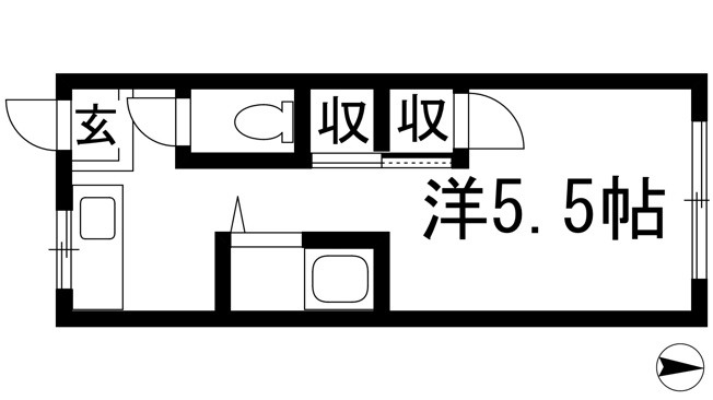 【間取り】 | 第二平和荘