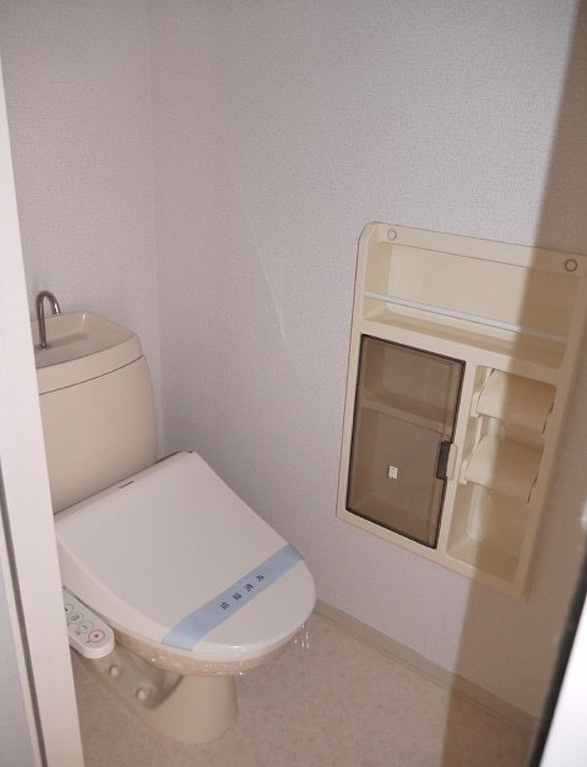 サンハイツAKIYAMA 【キャッシュバック対象物件】のトイレ|清潔感のあるトイレです