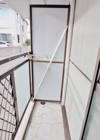 カーサ蟹原のバルコニー