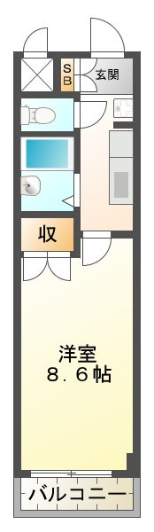 アートプラザ神戸西の間取り