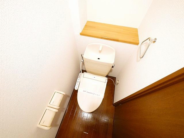メゾン・ド・プリムべールのトイレ|シンプルで使いやすいトイレです