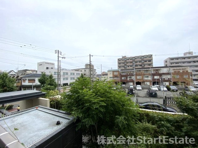 【展望】 | シャリエ平野 | 2階ですが、眺望は良好です。