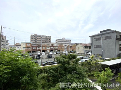 【展望】 | シャリエ平野 | 2階ですが、眺望は良好です。