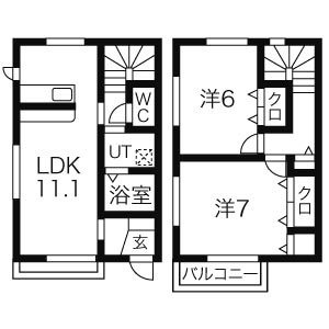 ソレアードの間取り