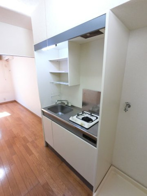 【キッチン】 | ファミーユのぞみ | ガスコンロ付です