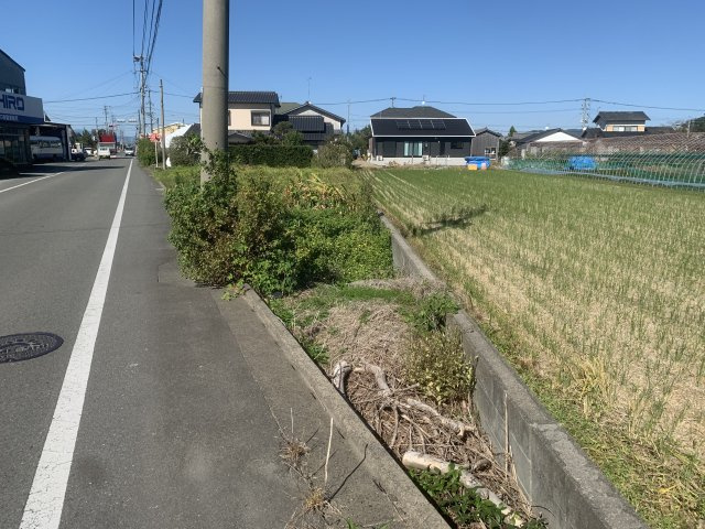 八女市前古賀　(土地)地目(田)の外観