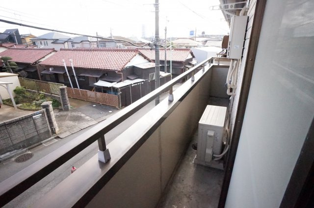 グリーンヒル習志野Ⅱのバルコニー|落ち着いた時間を過ごせるバルコニーです