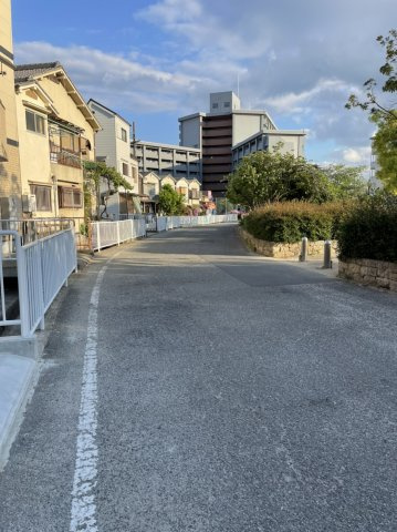 口田中Ⅲ　カサネの周辺|前面道路含む　東側