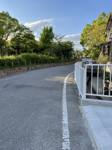 口田中Ⅲ　カサネの周辺|前面道路含む　西側