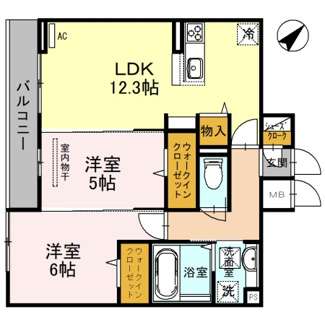 【間取り】 | Ｍサンシャイン