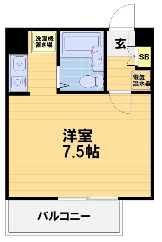 ラポールの間取り
