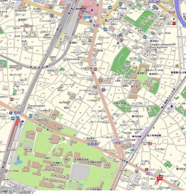 【地図】 | 朝日第二目白台マンション