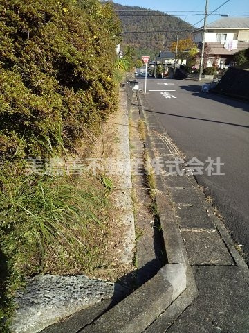 ５５９９１　岐阜市日野北土地の前面道路含む現地写真
