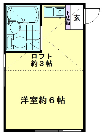 シャインハイムの間取り