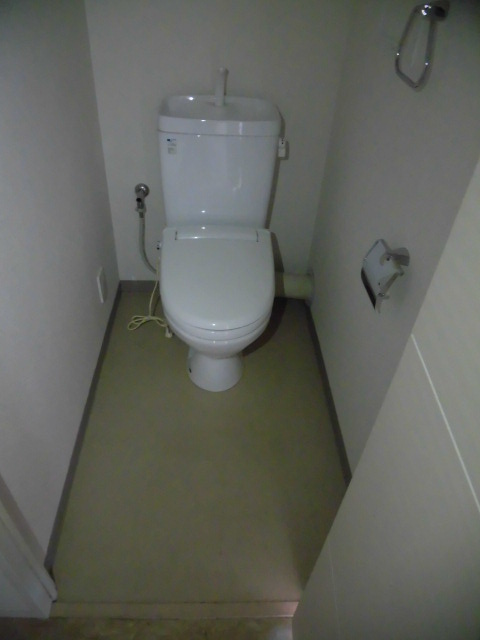 大阪市中央区材木町の賃貸マンションのトイレ