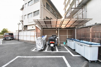 【その他共用部分】 | バイク置場です。