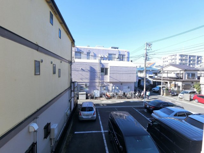 【展望】 | コスモ本牧元町 | ２階部分からの眺望です。