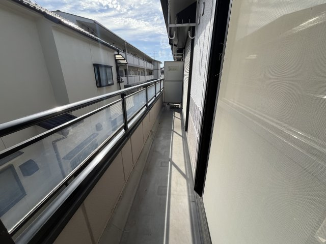 メゾンエクレールのバルコニー