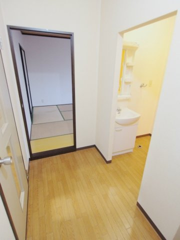 タウニィ柏木の玄関