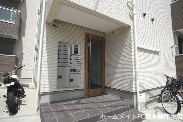 REGALEST健軍Ⅱのエントランス