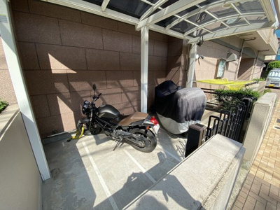 【その他共用部分】 | サージュ横浜平沼 | バイク置場です。