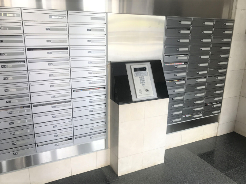 朝日プラザ久留米Ⅱのエントランス|エントランスです