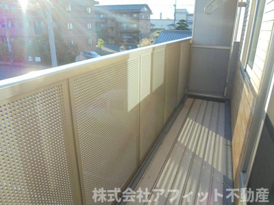 【バルコニー】 | プランドール　Ａ | 南西向き